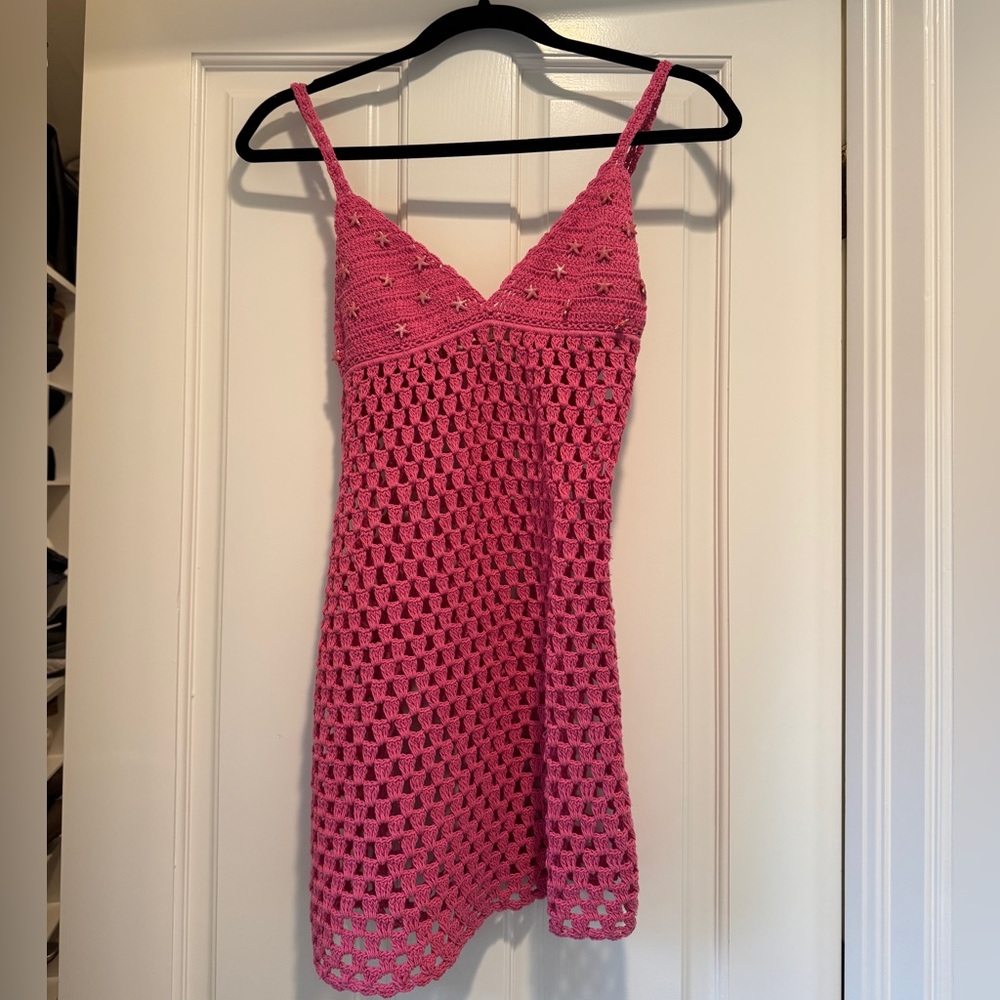 Akoia Pink Cover-Up Dress